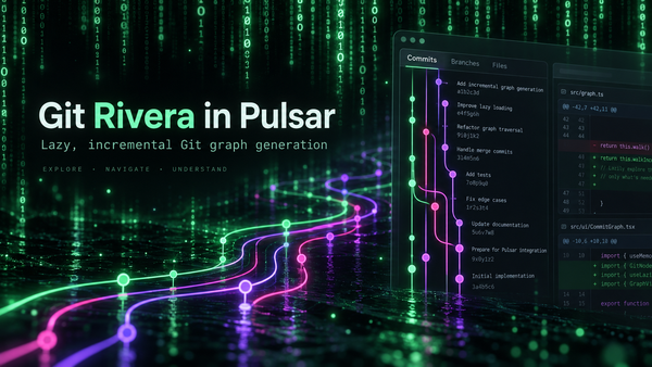 Git Rivera graph in Pulsar